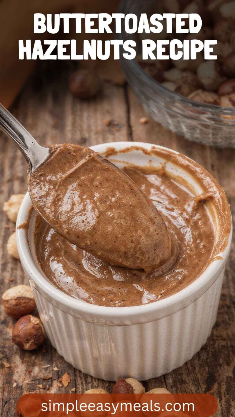 Buttertoasted Hazelnuts Recipe – Simple Easy Meals