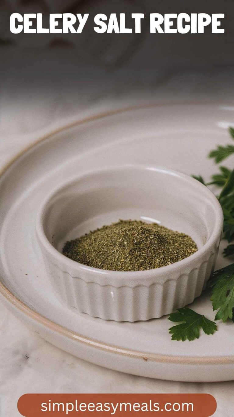 Celery Salt Recipe – Simple Easy Meals