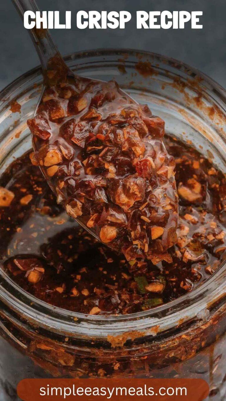 Chili Crisp Recipe – Simple Easy Meals