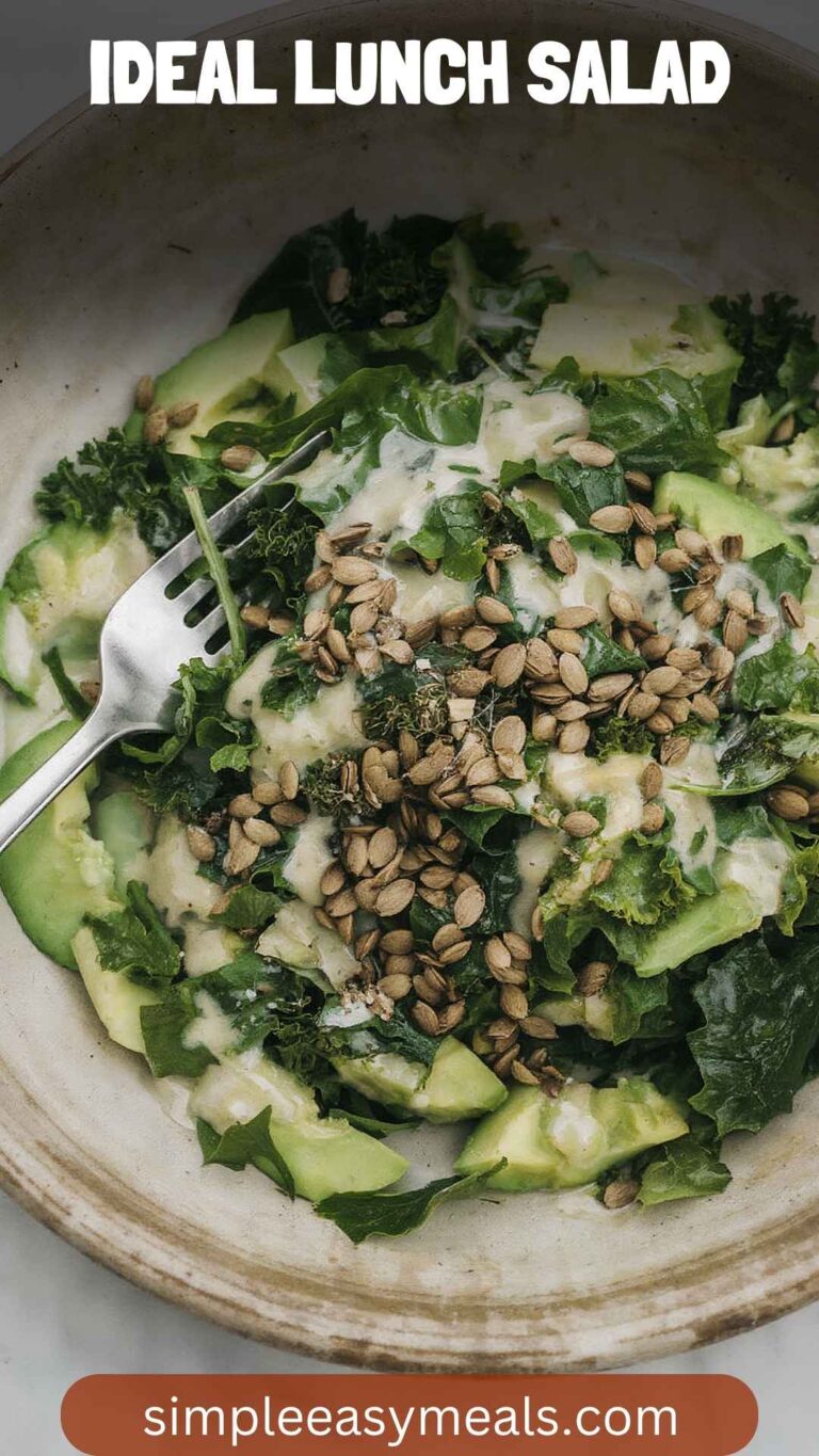 Ideal Lunch Salad – Simple Easy Meals