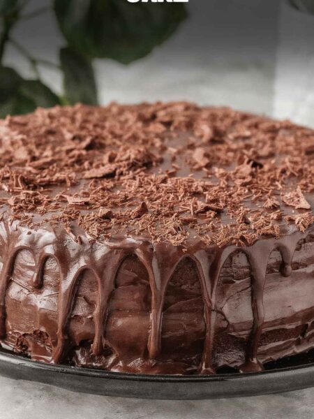 No Bake Chocolate Cake