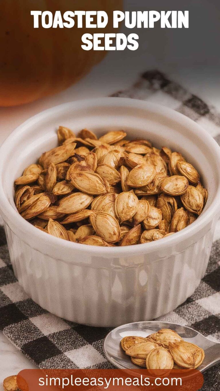 Toasted Pumpkin Seeds – Simple Easy Meals
