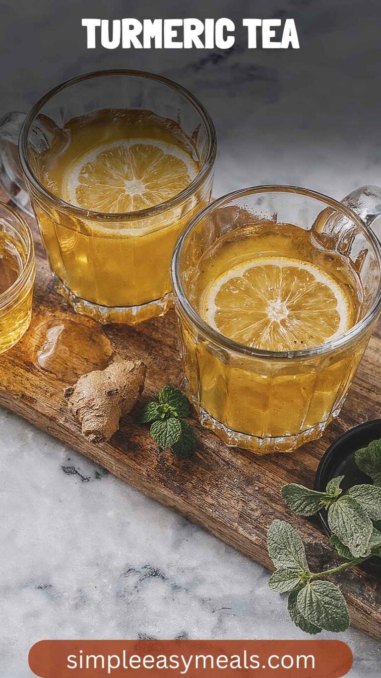 Turmeric Tea – Simple Easy Meals