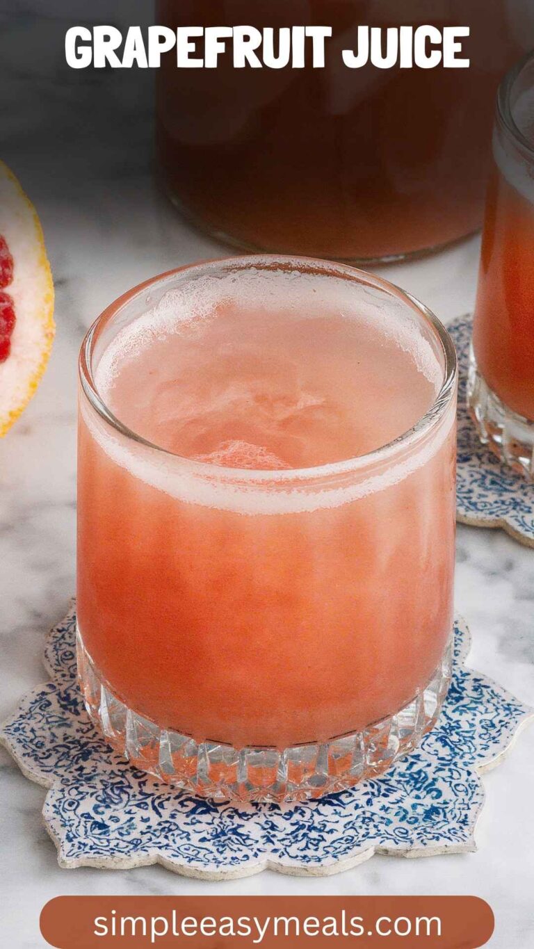 Grapefruit Juice – Simple Easy Meals