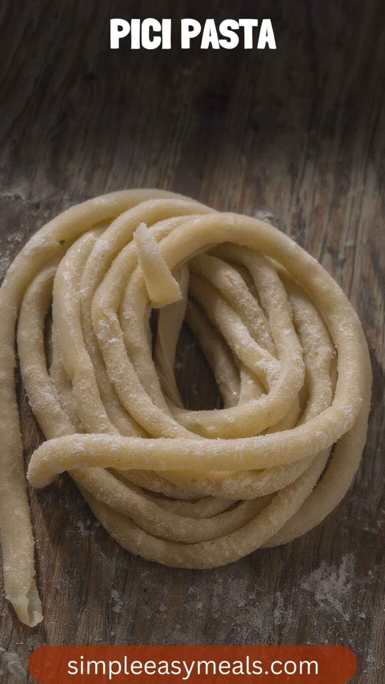 Pici Pasta – Simple Easy Meals