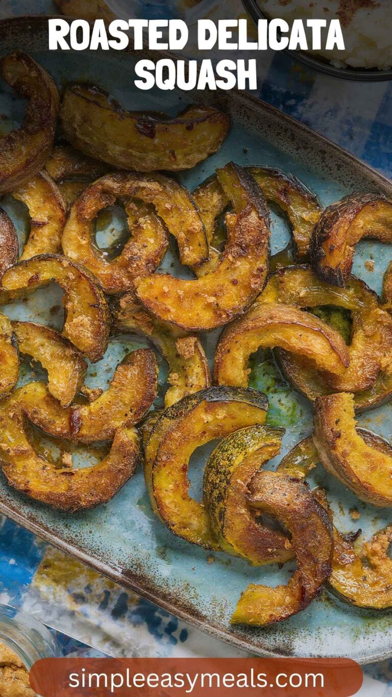 Roasted Delicata Squash – Simple Easy Meals