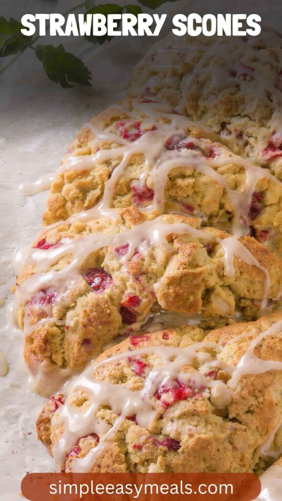 Strawberry Scones