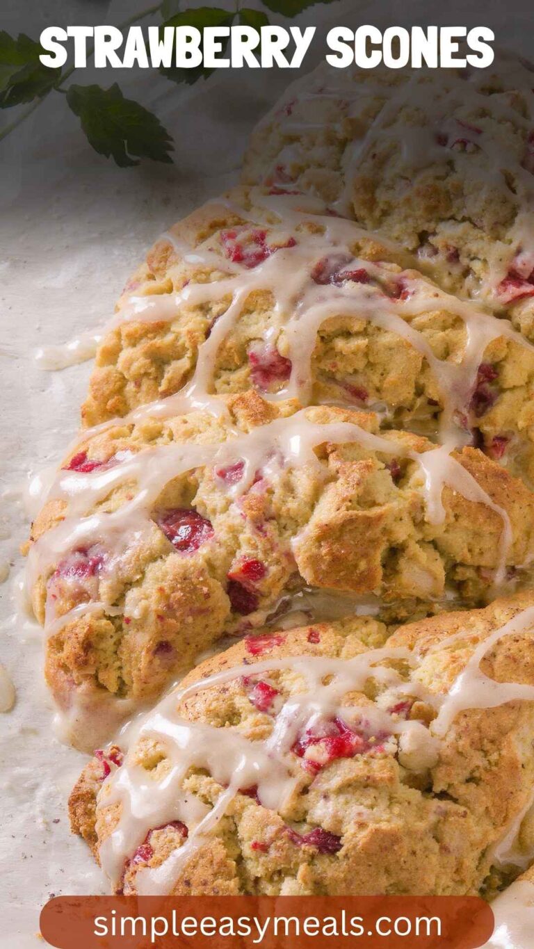Strawberry Scones – Simple Easy Meals