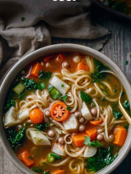 Vegetable Noodle Soup