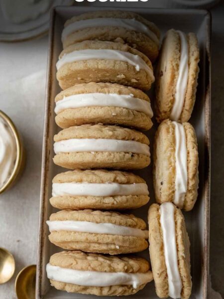 Brown Sugar Sandwich Cookies