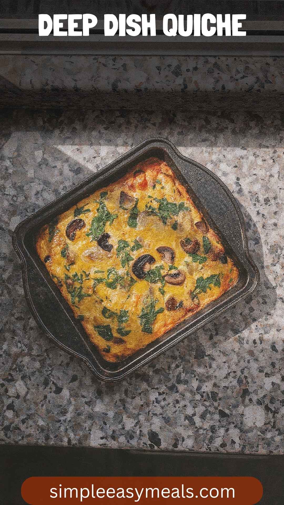 Deep Dish Quiche