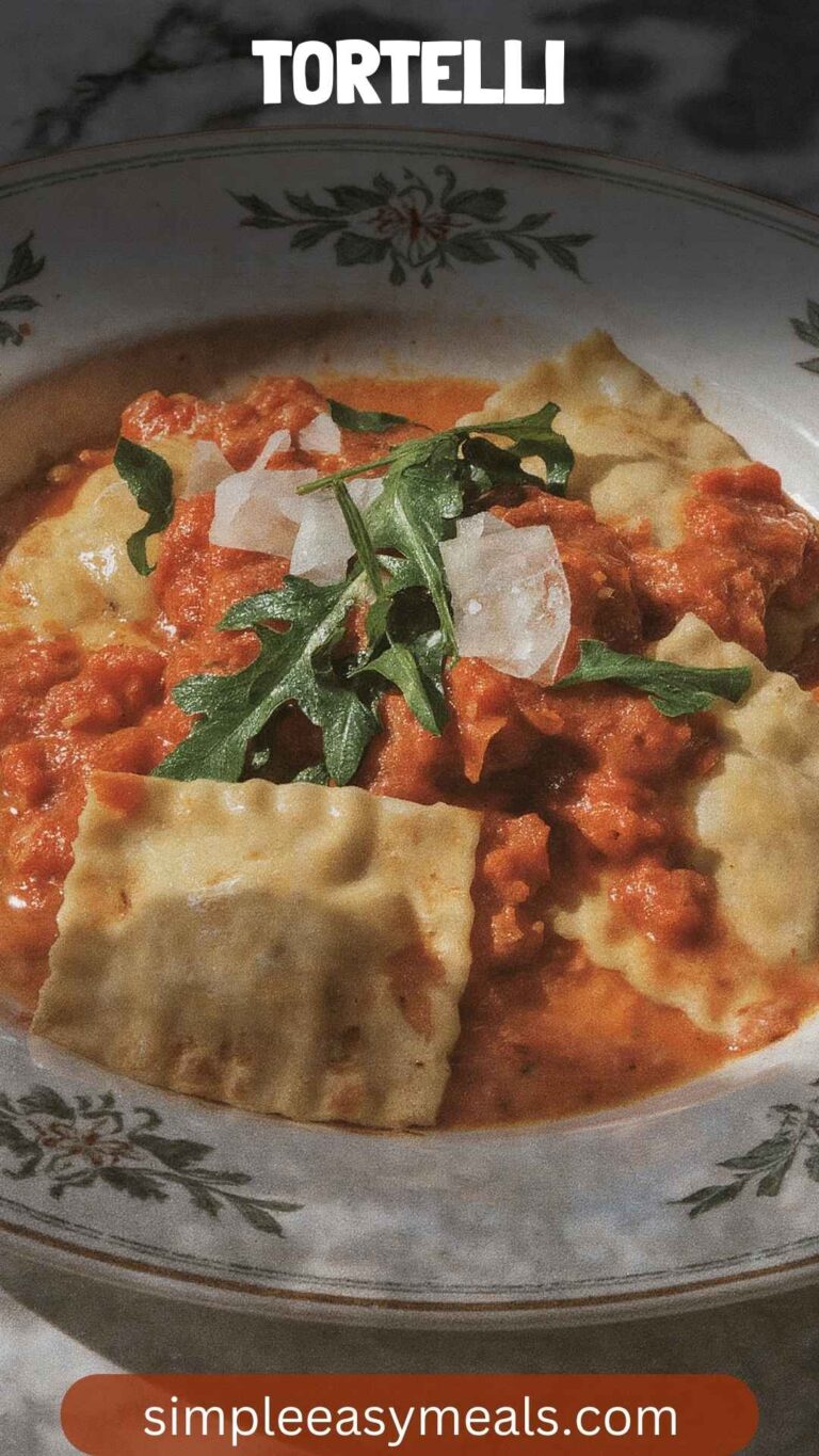 Tortelli – Simple Easy Meals