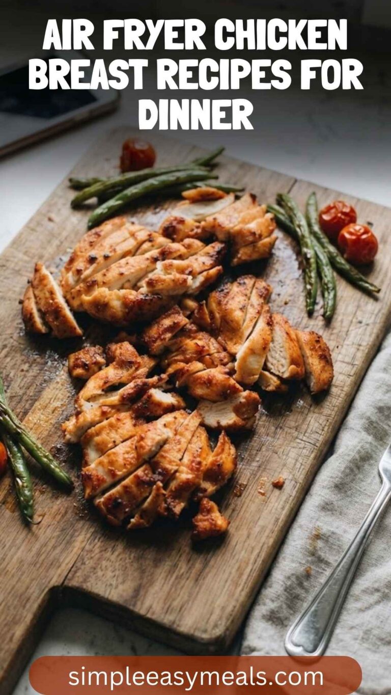 Air Fryer Chicken Breast Recipes For Dinner – Simple Easy Meals