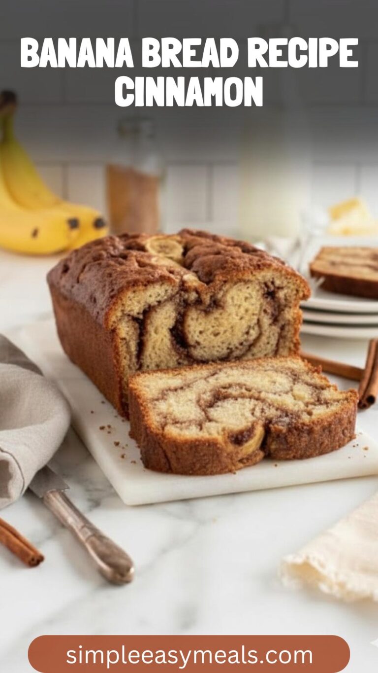 Banana Bread Recipe Cinnamon – Simple Easy Meals