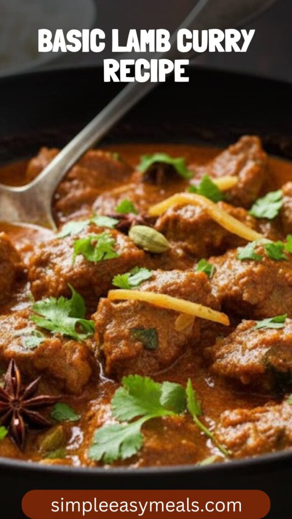 Basic Lamb Curry Recipe Basic Lamb Curry Recipe