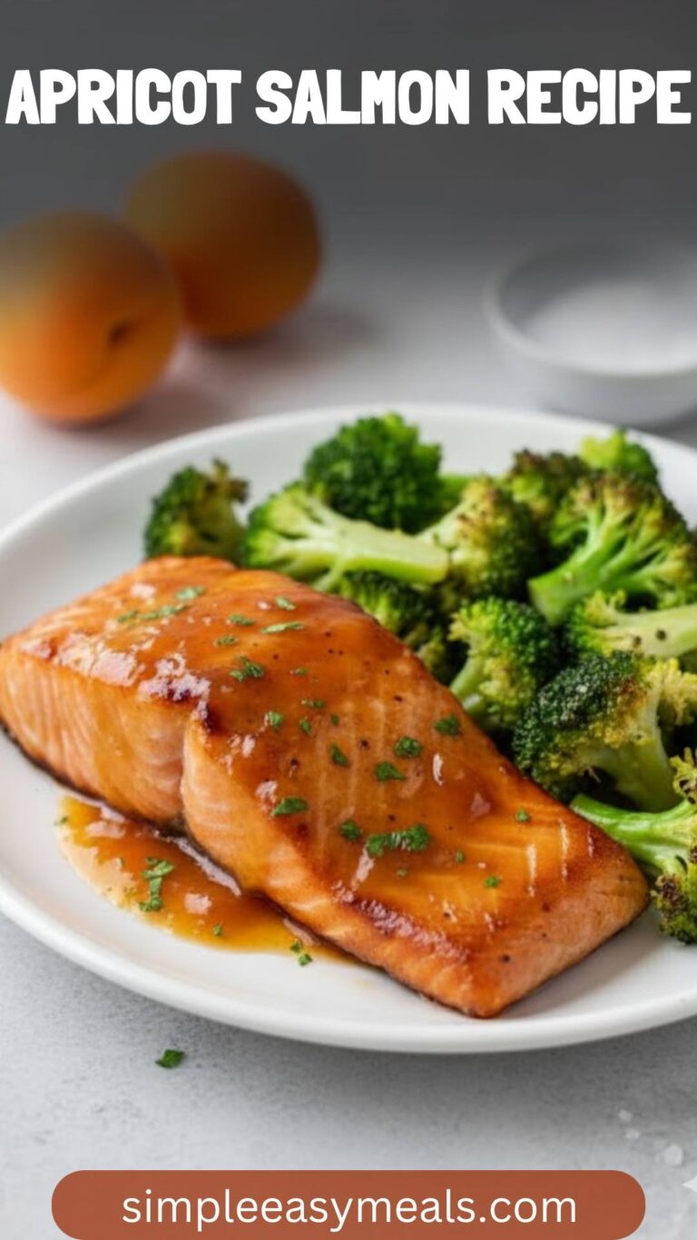 Apricot Salmon Recipe – Simple Easy Meals