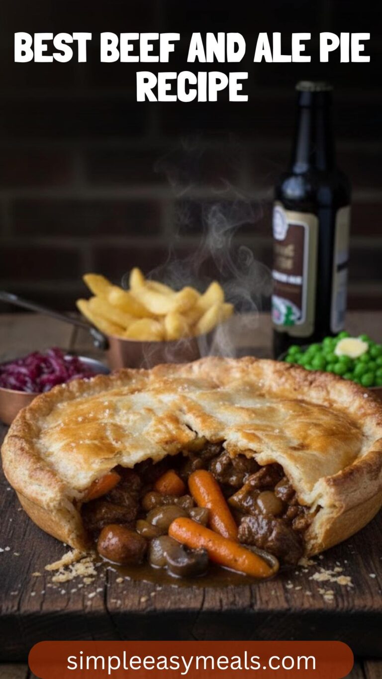 Best Beef And Ale Pie Recipe – Simple Easy Meals