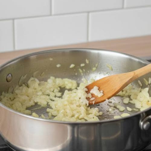 Step 5: Sauté the Aromatics Step 5: Sauté the Aromatics