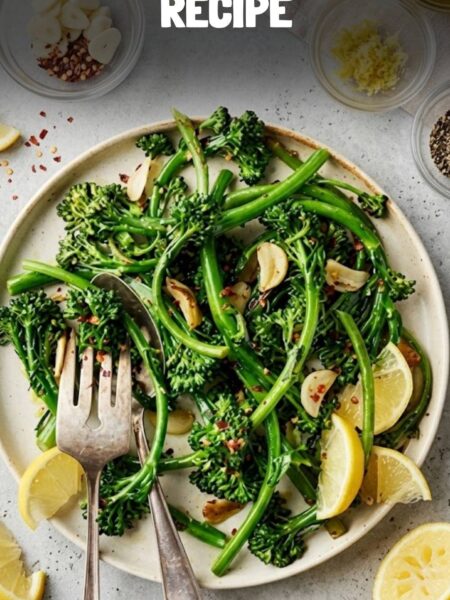 Lemon Broccolini Recipe