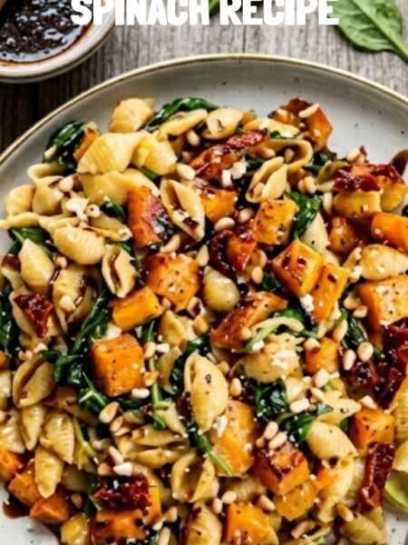 Butternut Squash Spinach Recipe