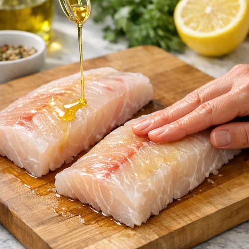 Step 2: Oil Your Fillets