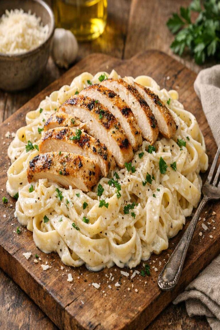 Alfredo Grilled Chicken Recipe