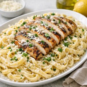 Alfredo Grilled Chicken Recipe step 7