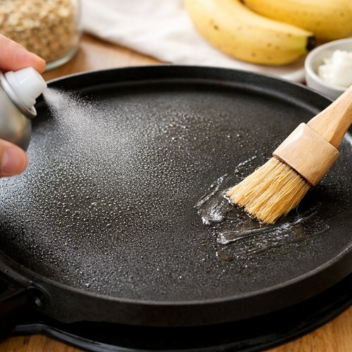 Step 6: Lightly Coat Your Cooking Surface