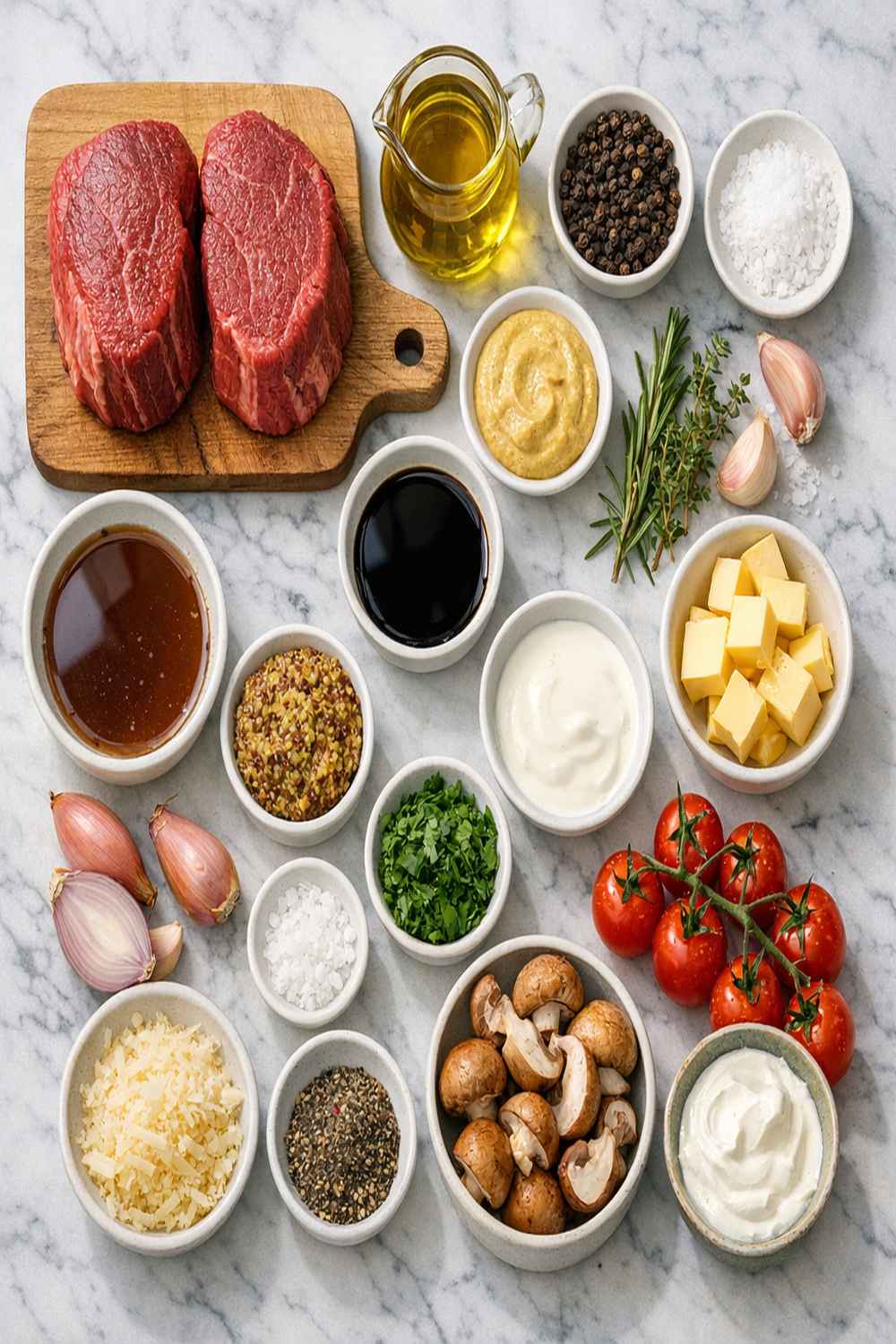 Beef Fillet Recipe ingredients