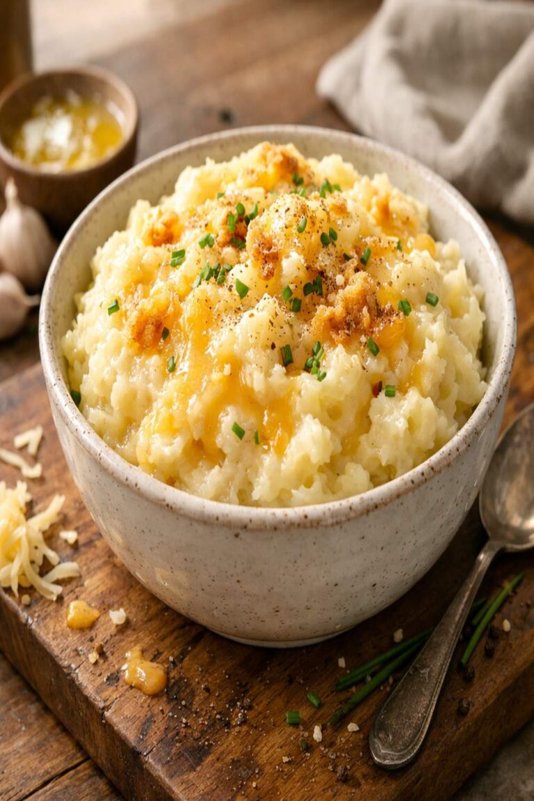Cheesy Mashed Potato Recipe