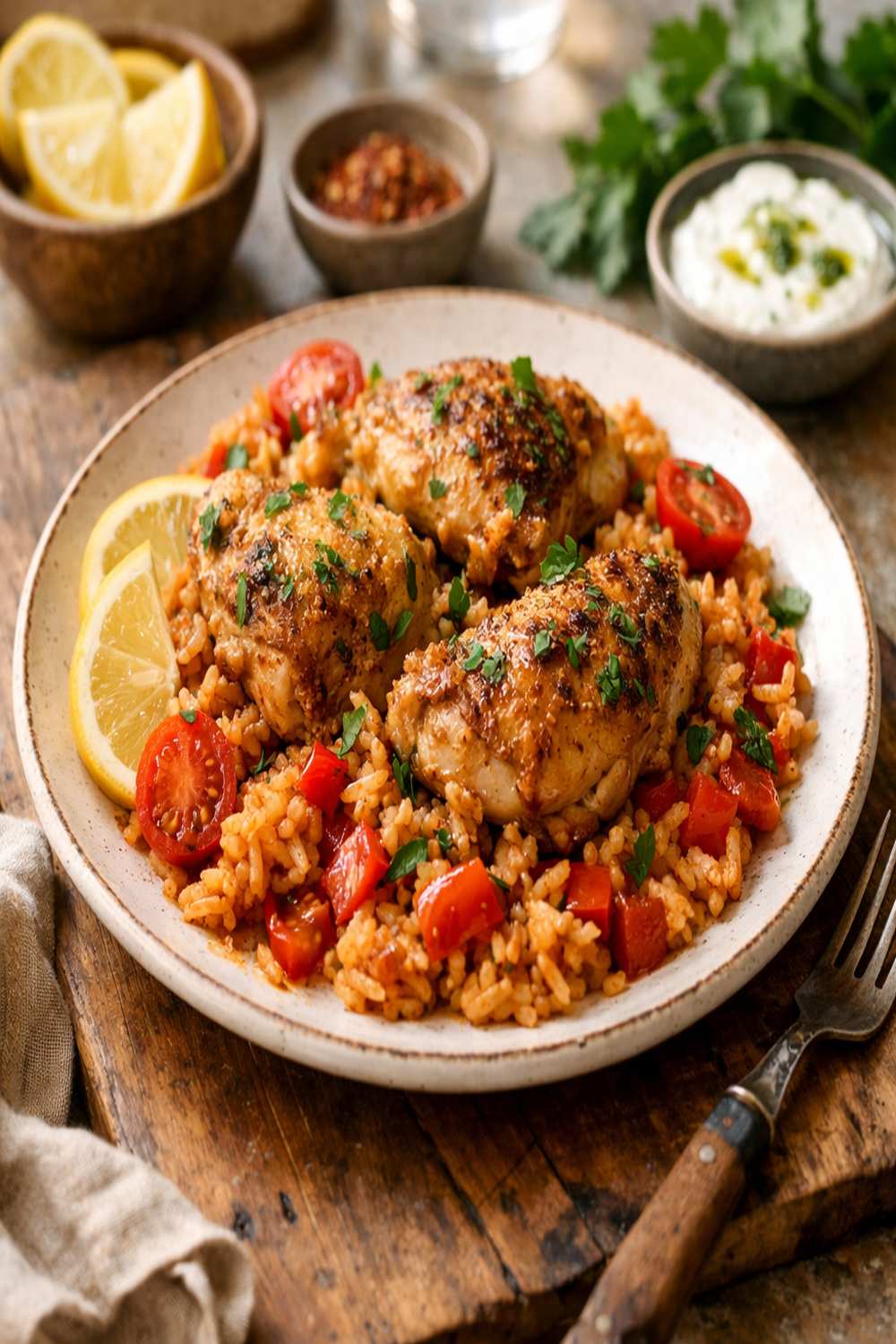 Chicken Tomato Rice Recipe