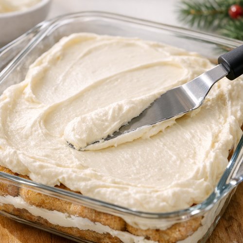 Step 7: First Layer of Cream