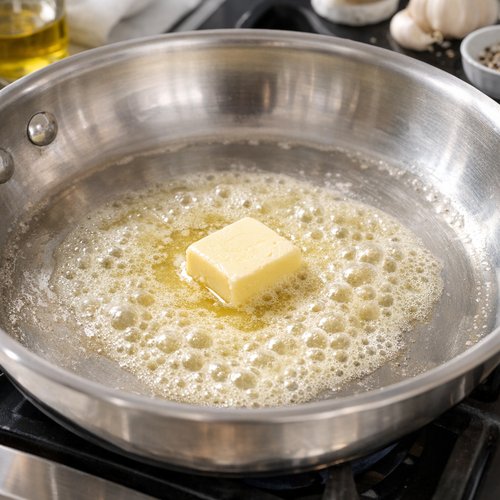 Step 1: Melt the Butter and Build Your Aromatics Base