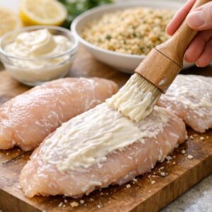 Easy Parmesan Crusted Chicken Recipe step 3