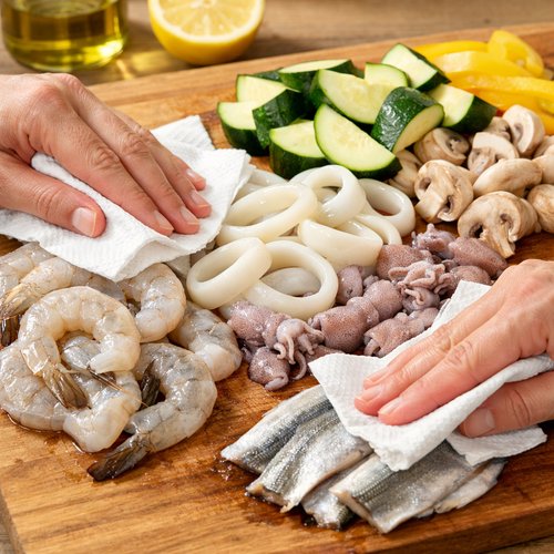 Step 1: Prepare Your Seafood and Vegetables