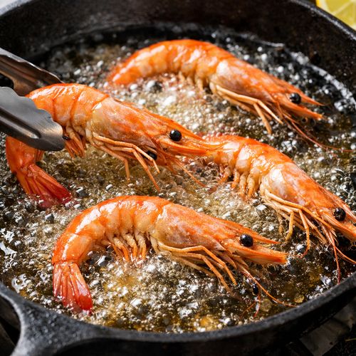 Step 7: Finish With Prawns