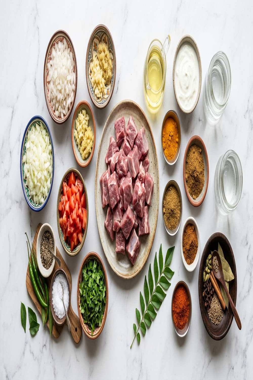 Easy Lamb Curry Recipe ingredients